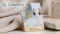 Cedarmora™ Nature’s Harmony Leaf & Amethyst Jewelry Set